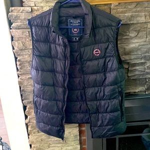 🐞Black Abercrombie & Fitch Puffer vest
